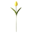 thumbnail image 1 of Inteprter Mini flor artificial, lirio único, tulipán, flor monarca, flor falsa de PU, decoración para el hogar y la Oficina, decoración para Flores artificiales amarillo Inteprter HA6563-08B, 1 of 6