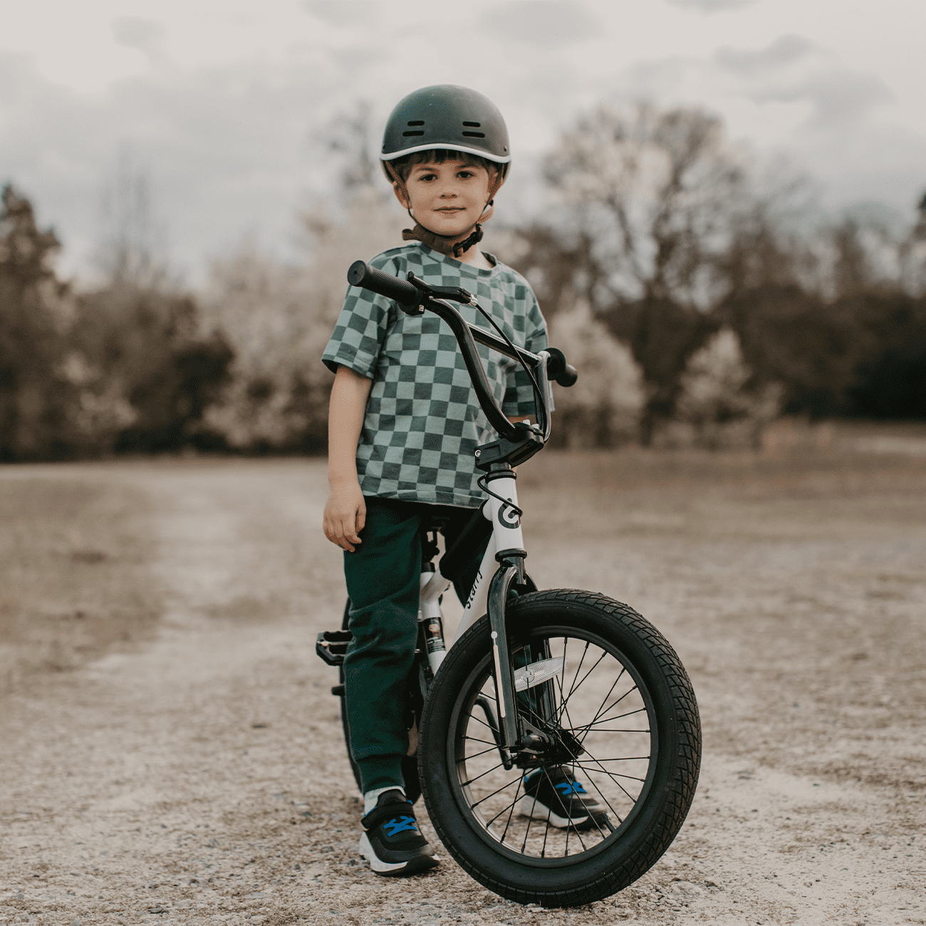 Glerc 12 Inch Little Kids Bike BMX Style Bicycle with