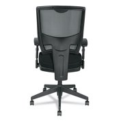 Alera Epoch Series Fabric Mesh Multifunction Chair, Supports Up to 275 lb, 17.63 to 22.44 Seat Height, Black