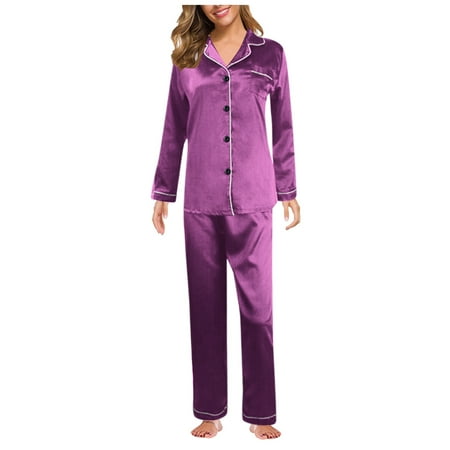 

Cathalem Valentines Day Lingerie for Women plus Robe Nightgown Pajama Pajamas Loose Sets Negligee Lingerie plus Size Underwear Purple 4X-Large