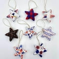 thumbnail image 7 of Bouanq 4th of July Decorations 10PCS Patriotic Hanging Star Independence Day Star Hanging Ball Ornaments for Independence Day Home Decoration on Clearance, 7 of 7