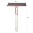 thumbnail image 2 of Durable 3 In 1 Squeegee Wiper Plastic Double-sided Window Cleaning Brush Glass Wiper Window Cleaner GREEN, 2 of 8