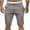 Gray, variant on Cargo Shorts for Men Stretch Waist Baggy Summer Casual Beach Shorts Workout Athletic Golf Shorts with Pocket