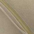 thumbnail image 6 of 16" Handwoven Cotton Throw Pillow Cover with Embossed and Fringed Crossed line, Charcoal, 6 of 8