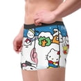 thumbnail image 2 of Lsque Sanrio Pattern Men’s Total Support Pouch Boxer Briefs, X-Temp Cooling, Moisture-Wicking Underwear, Regular, Long-leg and Trunk-Small, 2 of 7