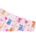 thumbnail image 5 of Beezizac Girls' Short Sleeve Pajama Set Cotton Slim Fit All-Over Bears & Hearts Print Soft Kids Sleepwear Size 8, 5 of 7
