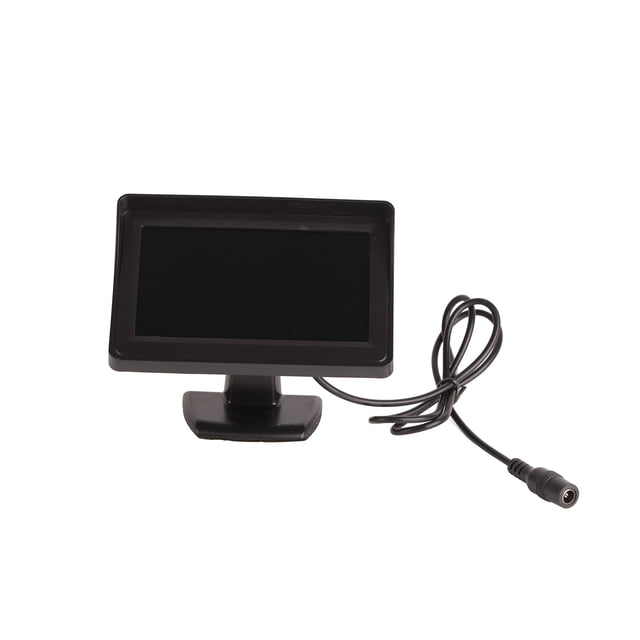 Cámara de respaldo universal de 4,3 pulgadas, cámara de visión trasera inalámbrica de 12 V para coche, SUV, furgoneta y camión