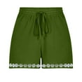 thumbnail image 5 of WMTBSRSW Shorts&nbsp;for&nbsp;Women Casual Summe Trendy 2024 Elastic High Waist Pants Lace Yoga Lounge Shorts Loose Comfy Beach Oufits, 5 of 5