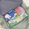 thumbnail image 3 of PENGXIANG School Bag Casual Canvas Backpack Shoulder Bag Large Capacity Bag (Purple), 3 of 10