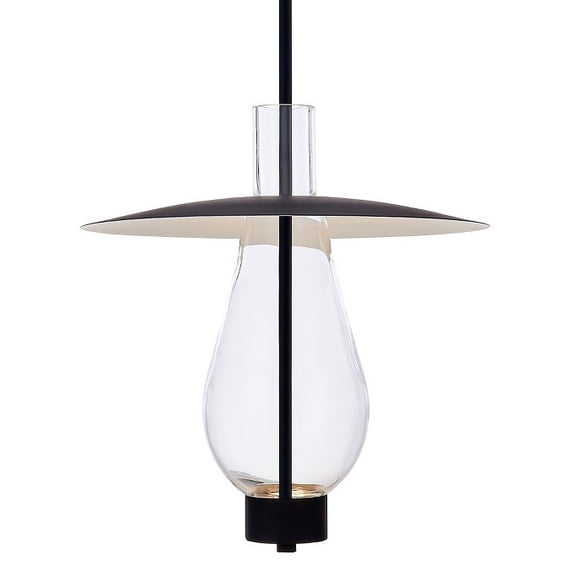 Kalco 517555MB Hugo 16" Wide Led Pendant - Black