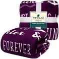 thumbnail image 6 of PAVILIA Best Friend Blanket, Friendship Gifts for Women Birthday Soul Sister Long Distance Bestie, Soft Cozy Fleece Throw Blanket with Sentimental Thoughtful Quotes, BFF Stuff Gift Idea, Purple, 6 of 7