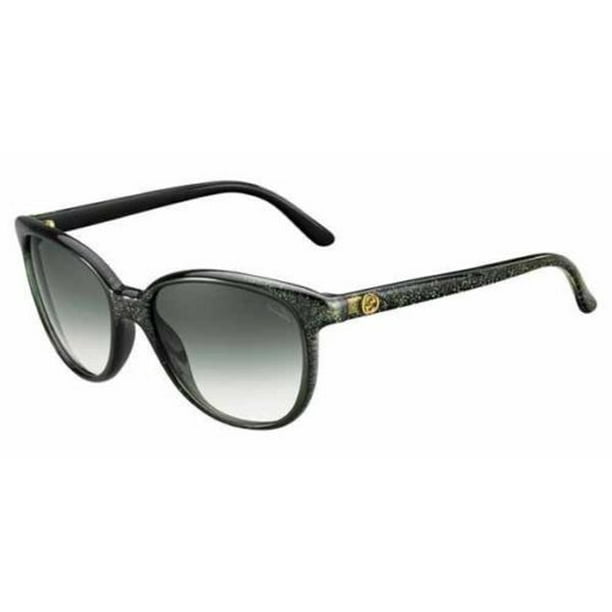Gucci Gucci Gg 3633 N S Vjx Green Glitter Frame Green Gradient Lens 55mm Walmart Com Walmart Com