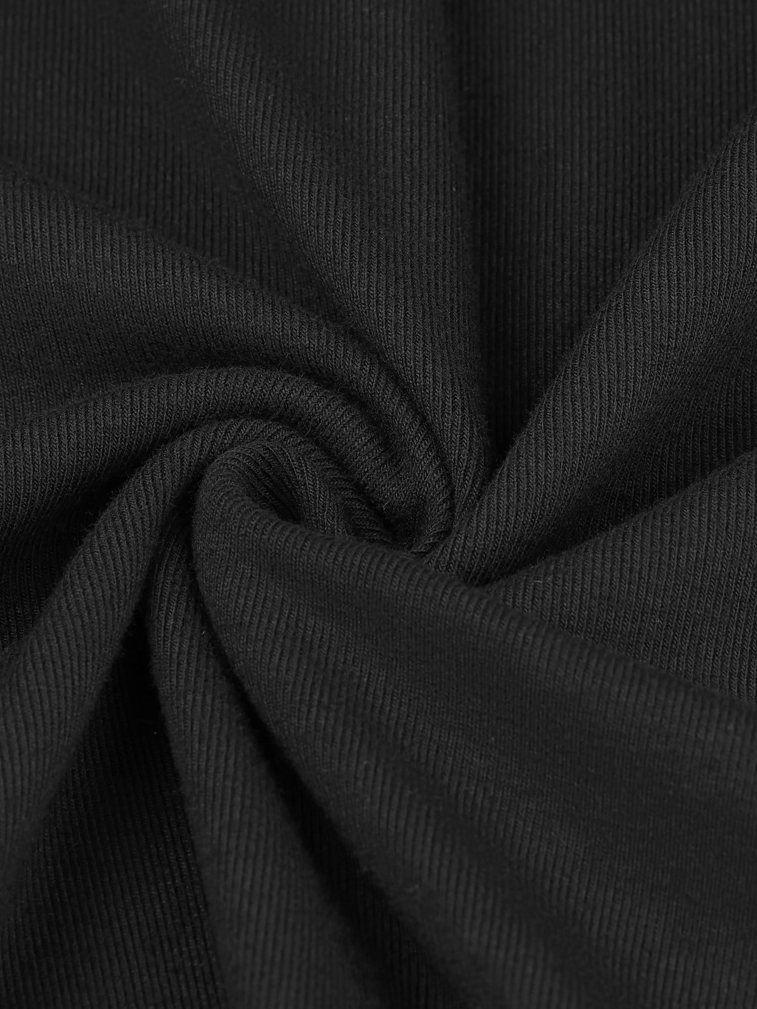 DARING DIVA Women's Lantern Sleeve Smocked Cuffs Pullover Sweater Tops XS Black