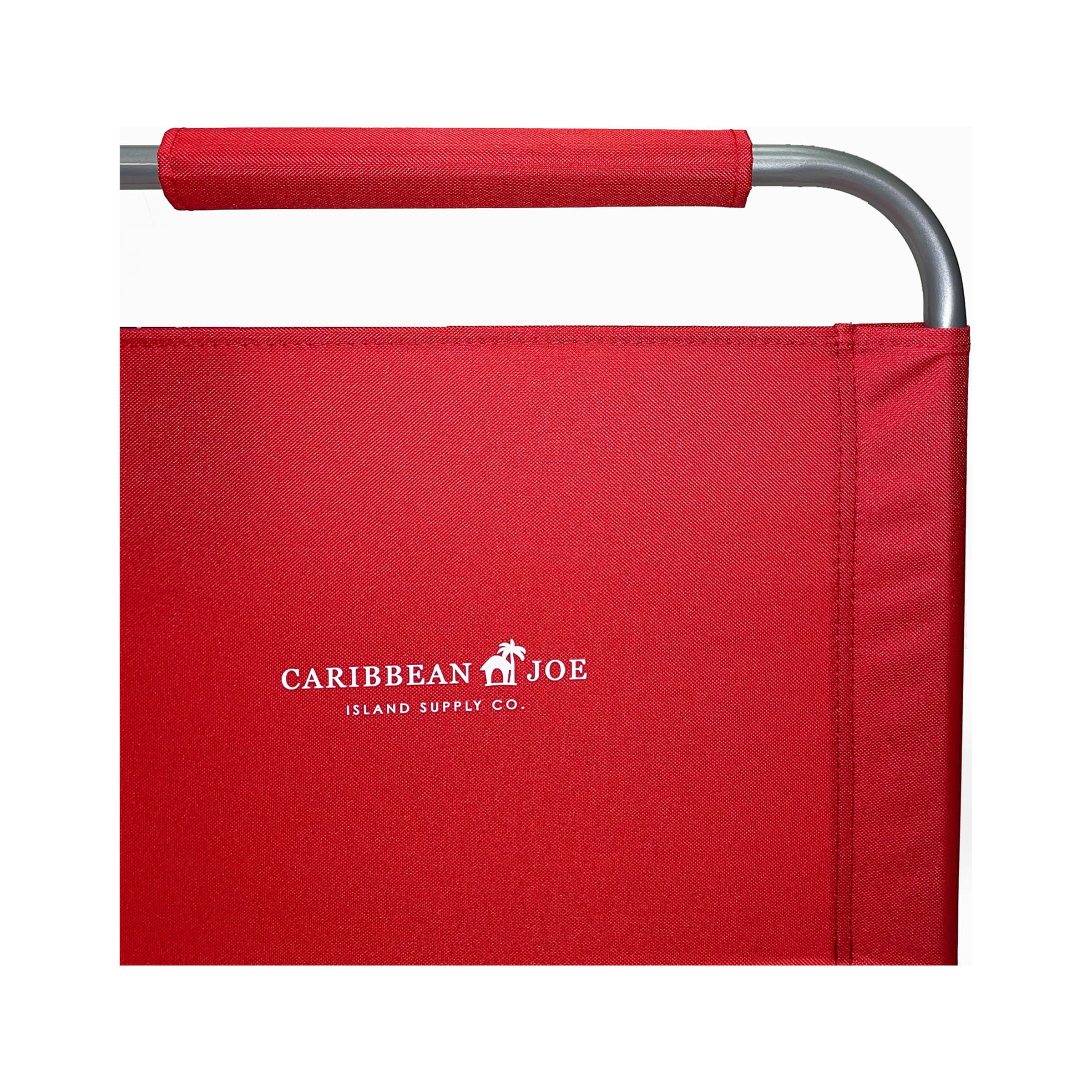 Caribbean Joe one position folding beach chair