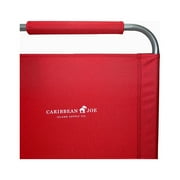 Caribbean Joe one position folding beach chair