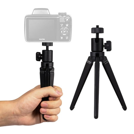 Precision Design portable Collapsible Lightweight Aluminium Alloy Camera Travel Mini Tripod (Best Lightweight Camera For Travel)