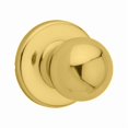 thumbnail image 1 of Pomo de puerta Kwikset Polo de latón pulido para diestros y zurdos, 1 of 1