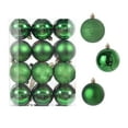 thumbnail image 2 of CHGBMOK Christmas Balls Ornaments Small Shatterproof Christmas Baubles Mini Xmas Tree Hanging Ball for Holiday Wedding Party Decorations (Green, 1.18" 24pcs), 2 of 6