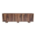 thumbnail image 5 of Aukfa TV Stand with Storage for TVs up to 65", Brown, 5 of 8