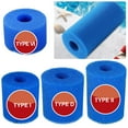 thumbnail image 2 of FANJIE For Intex Type I/II/VI/D Washable Reusable Swimming Pool Filter Foam Sponge part, 2 of 5