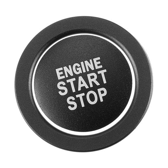 Unique Bargains Engine Start Stop Ignition Button Trim Sticker for lexus IS200t IS250 IS300 Aluminum Alloy Black
