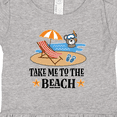 thumbnail image 4 of Inktastic Beach Vacation Florida California Girls Baby Dress, 4 of 5