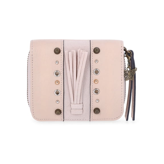 Jessica Simpson Women's Everly Zip Around Wallet, Sandstone
