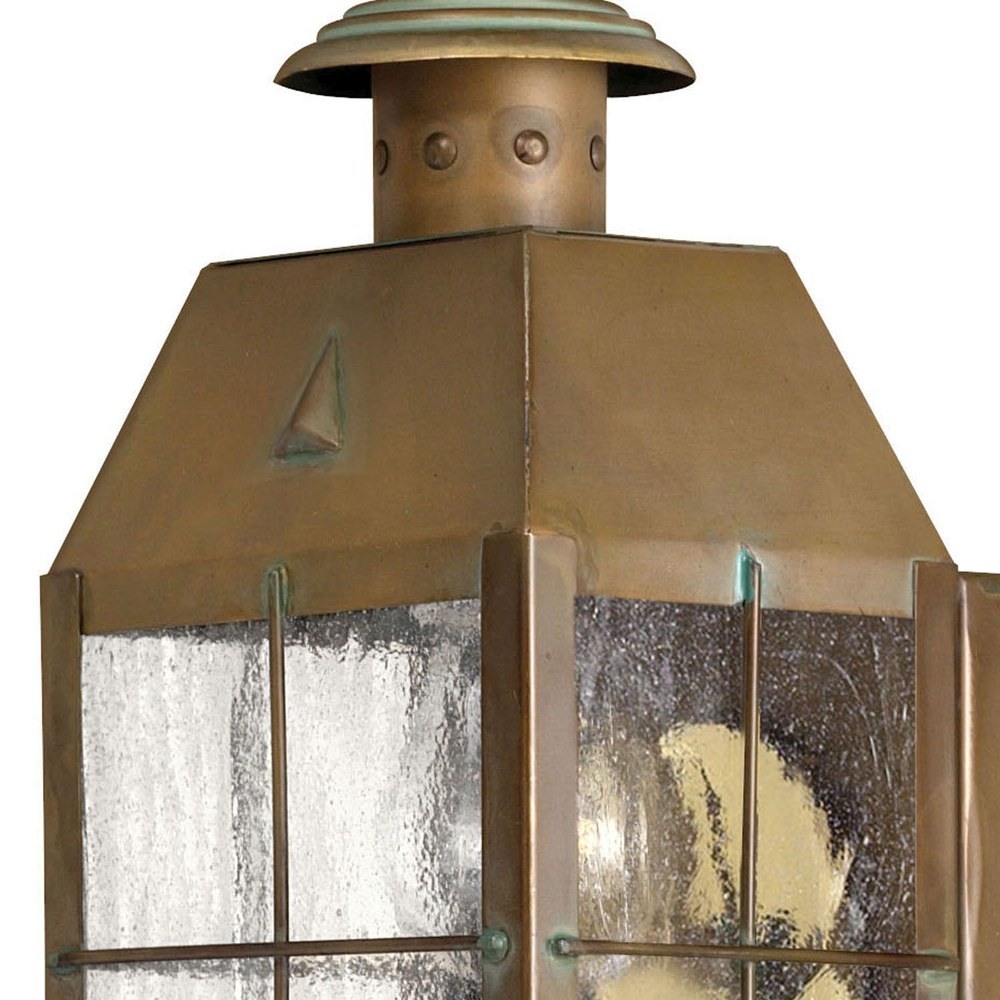 Hinkley Lighting - Nantucket - Brass Outdoor Lantern Fixture in - image 2 of 4