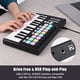 thumbnail image 2 of Controlador MIDI WORLDE Orca mini25 Controlador de teclado MIDI USB portátil de 25 teclas con 16 almohadillas de disparo retroiluminadas RGB 8 perillas de control asignables WORLDE Controlador MIDI, 2 of 7