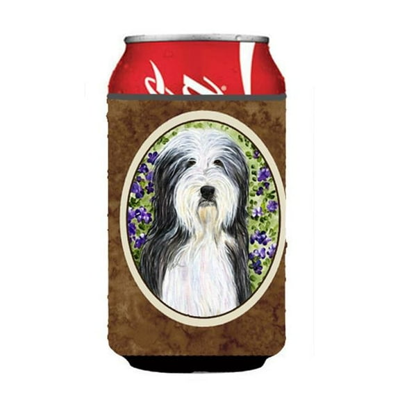 Bearded Collie Can Or Bottle  Hugger - 12 oz.