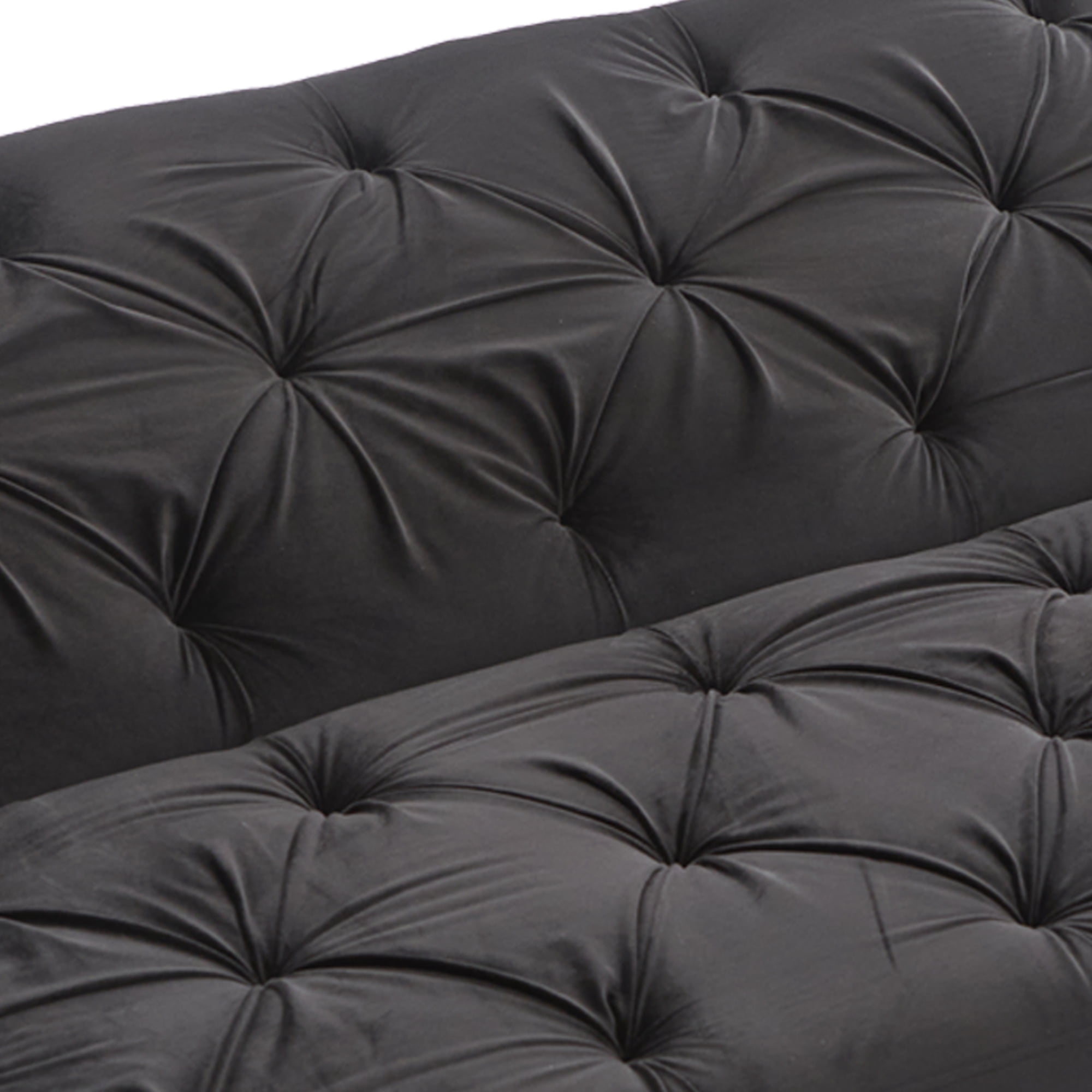 Convertible Futon Sofa Bed with Adjustable Backrest Loveseat Sleeper Couch Suitable for Family Living Room,Apartment, Bedroom
