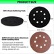 thumbnail image 2 of 5PCS 5 Inch 8 Holes Foam Sanding Pads for Orbital Sander Hook, 2 of 5