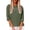 Green, variant on ManxiVoo Womens Solid Color Long Sleeve Shirt Classic Stand Collar Blouse Comfortable Cotton Fabric for Daily Wear L Size Black