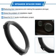thumbnail image 3 of Unique Bargains Speaker Spacer Ring Tweeter Speaker Spacer Adator for Ford for Mustang 2015-2018 for 6.5'' ABS 2 Set, 3 of 7