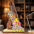 thumbnail image 7 of SKQIT Mini Violin Building Blocks Sets Flower - 950+PCS Musical Instrument Micro Building Bricks Kit Floral Toy - Creative Ideals, Collectible Architecture Decoration, Birthday Gift, 7 of 7