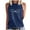 Navy2, variant on fatyb Women's Casual Tank Tops Bow Print Sleeveless Graphic Tee Crew Neck Loose Summer Comfy Tshirts