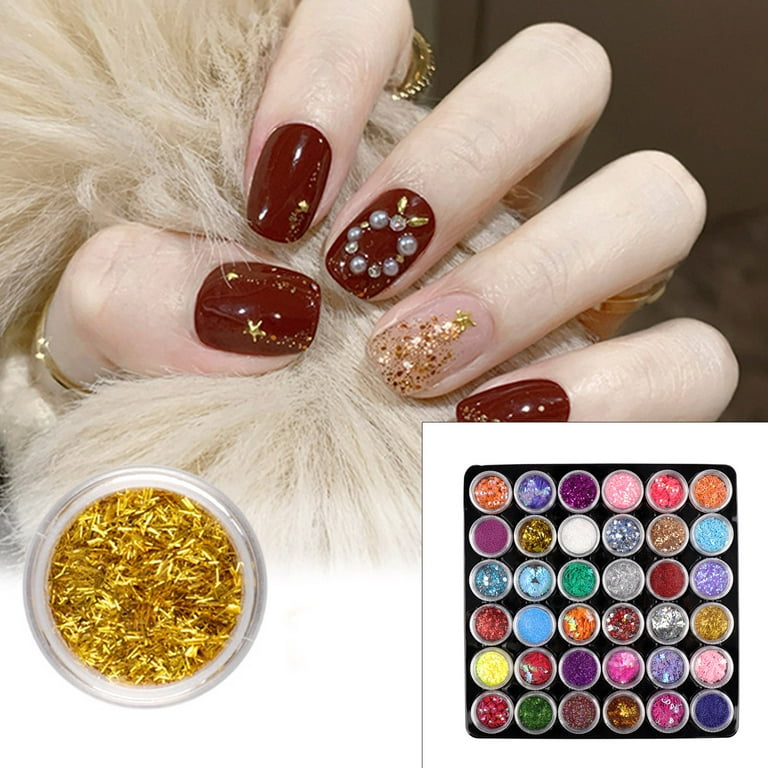 Resin Decoration Accessories Kit Resin Glitter Sequin Flakes for Epoxy Resin