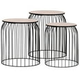 thumbnail image 7 of vidaXL Coffee Tables 3 pcs Black, 287657, 7 of 7