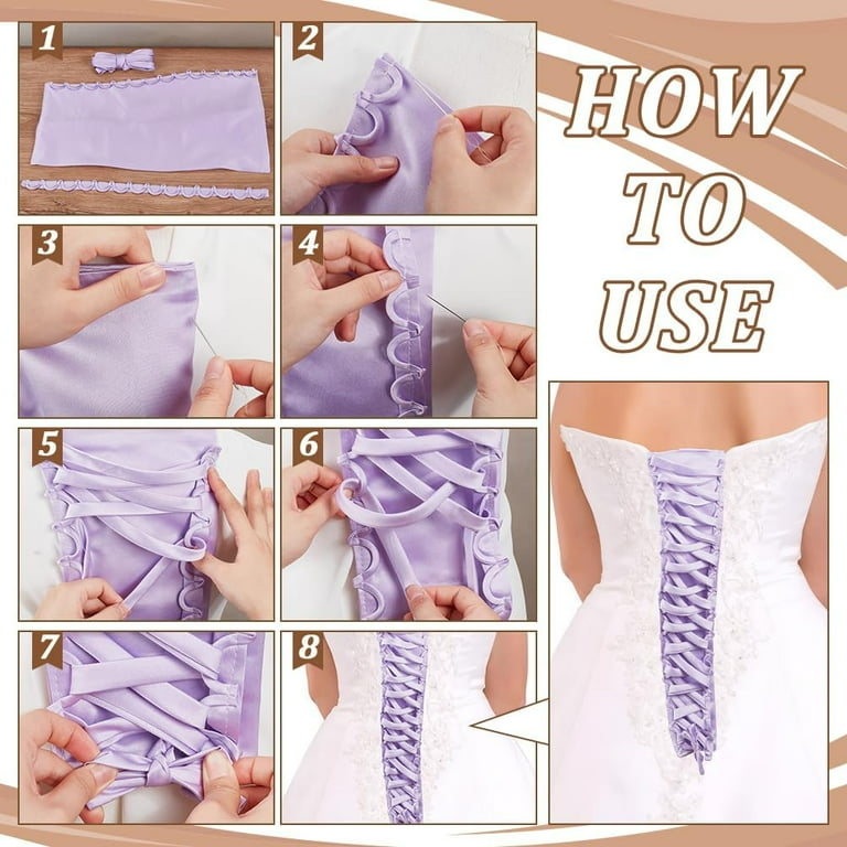 Corset Back Corset Dress Tutorial Corset Kit Dress Zipper