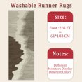 thumbnail image 6 of Hallway Runner Rug 2'x6' Washable Area Rugs Non Slip Laundry Rug Runner Floor Carpet Runners for Hallways Entryway Laundry Room Kitchen, 6 of 11