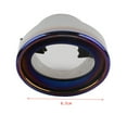 thumbnail image 4 of Telyswee 2.5'' 63mm Exhaust Tip Stainless Steel Muffler Tip Tail Throat Tailpipe Exhaust Pipe Modification Supplies, 4 of 7