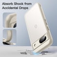 thumbnail image 3 of JETech Matte Case for Google Pixel 8a 6.1-Inch 2024, Frosted Translucent Back Protective Slim Phone Cover, Anti-Fingerprints (Beige), 3 of 6