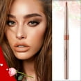 Weerihhol Tan Lipstick Automatic Rotating Lip Liner Small Batch Lipstick Pen LongLasting Female