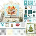 thumbnail image 2 of Troqueles de corte de Metal para Navidad, plantilla de decoración para diario de recortes, plantilla de grabado, tarjeta de felicitación artesanal hecha a mano, 2023, 2 of 4