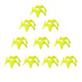 thumbnail image 1 of Golf Tees 10 Pcs Portable Golf Tee Package Can Be Cropped For Winter Turf And Driving Range Practice Golf Tees Drop Ship Short 10 Pcs Yellow, 1 of 6