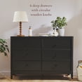 thumbnail image 6 of Little Seeds Aster 6-Drawer Dresser , True White, 6 of 15