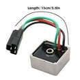 thumbnail image 2 of ARCADORA Voltage Regulator Rectifier AM121776 for John Deere Turf Gator 4X2 Aluminum Easy Install Enhanced Heat Dissipation Stable, 2 of 2