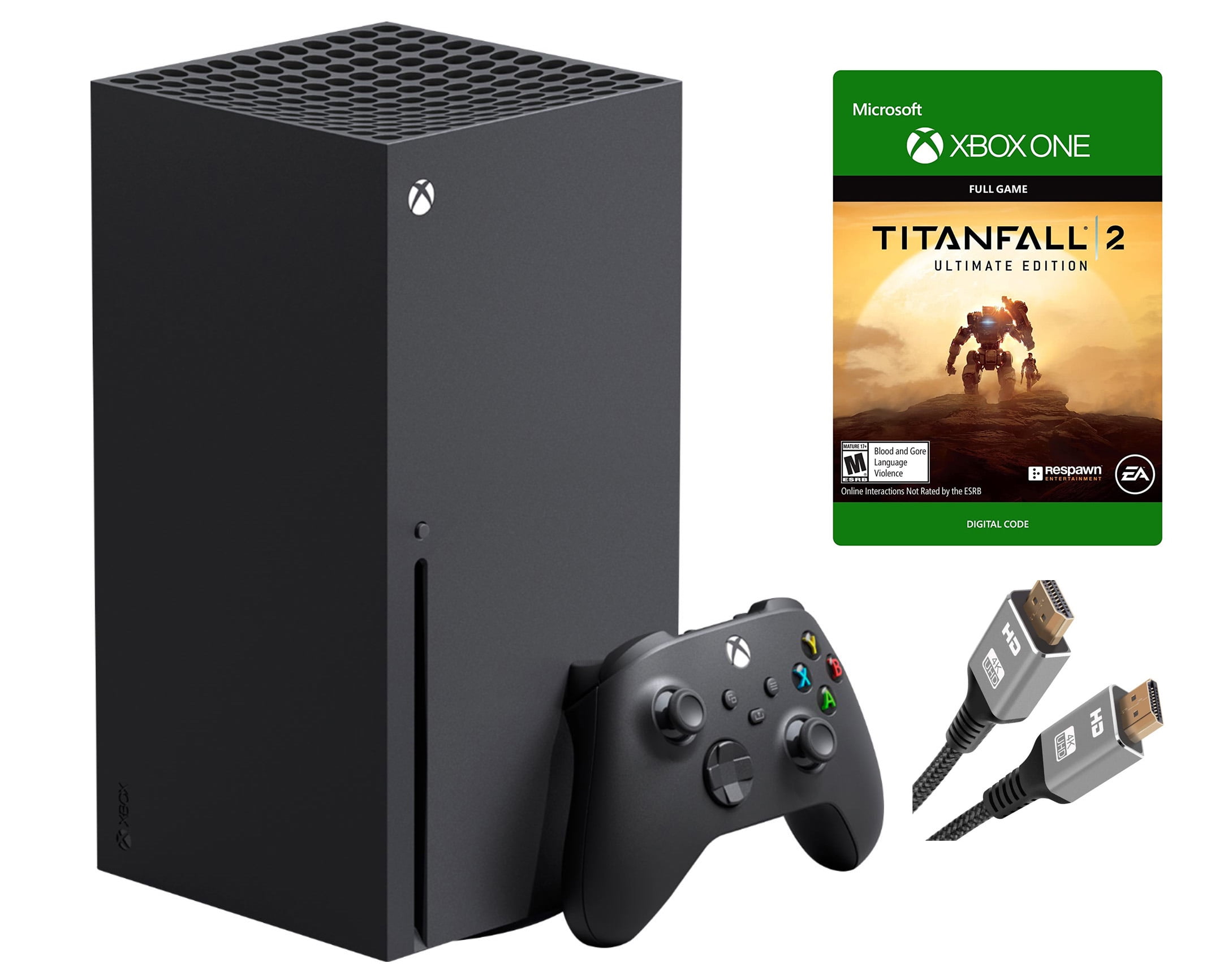 2023 Newest Microsoft Xbox Series X–Gaming Console System- 1TB SSD Black X  Version with Disc Drive Bundle with Need for Speed Payback Full Game and 