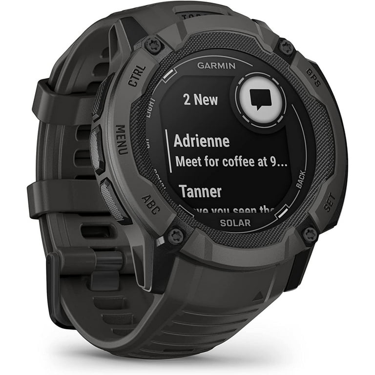 Garmin 010-02805-10 Instinct 2X Solar Rugged GPS Smartwatch