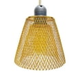 thumbnail image 4 of Lámpara colgante de hierro Fernando trapezoide de oro para cocina mesita de noche baño hotel sala de estar, 4 of 8